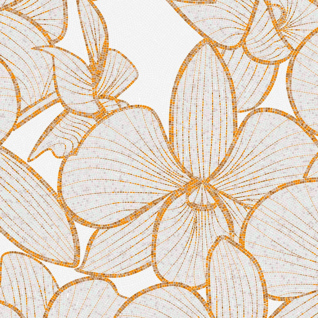 Orange Orchids