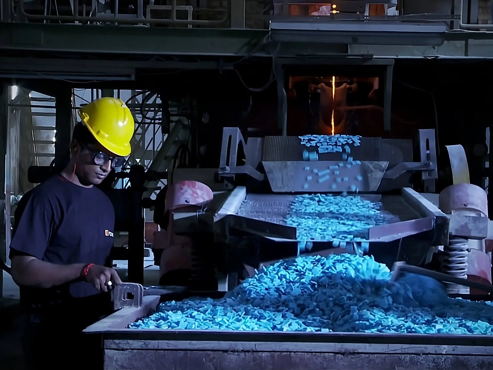 Production mosaic plant India Kadi