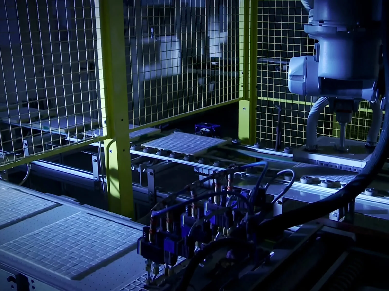 Glass mosaic manufacturing plant Vivaro Italy