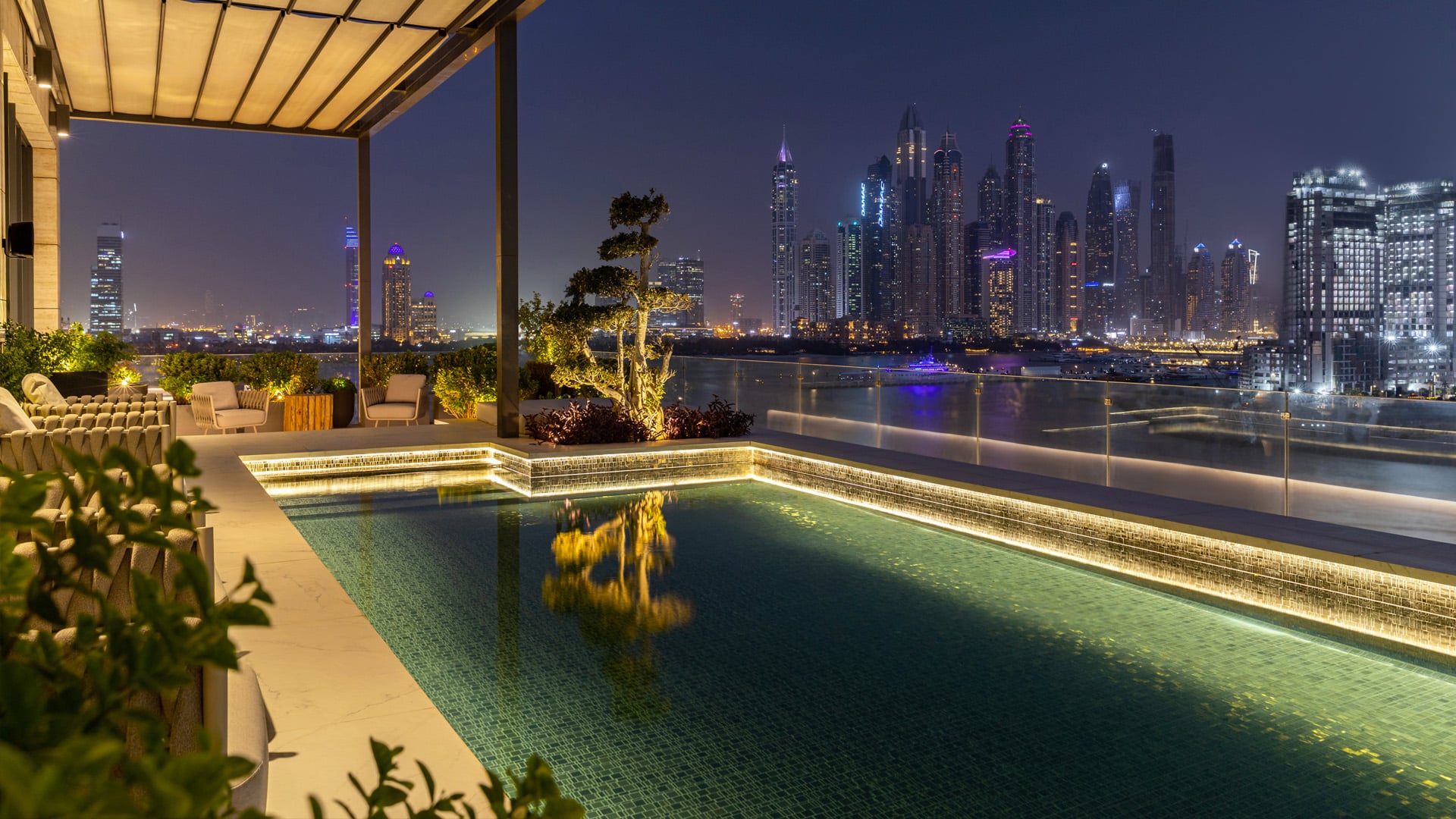 Private Pool Palm Couture